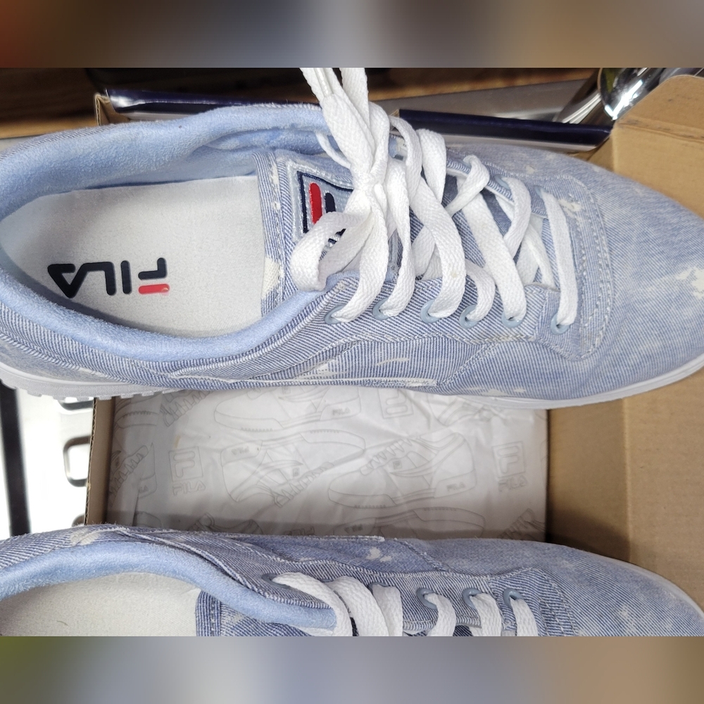 Fila Light Blue Sneakers Denim - Picture 6 of 9